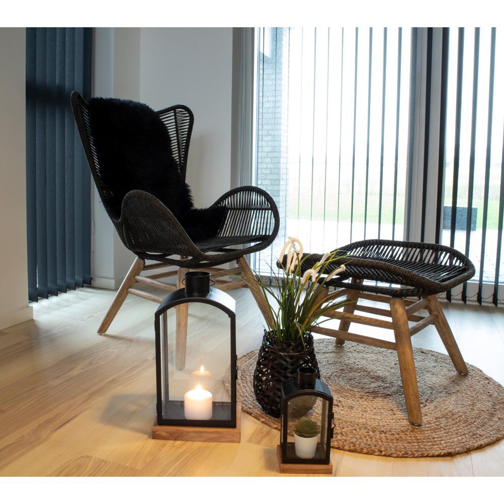 Bombay Tæppe - Ø 90 cm - Hofstra & Wagner