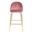 Lausanne Barstol - Rosa messing - Hofstra & Wagner