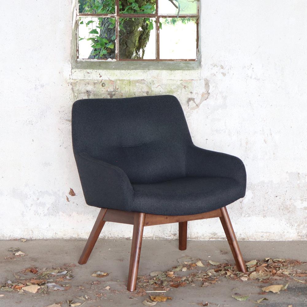 London Lænestol - Mørkegrå - Hofstra & Wagner