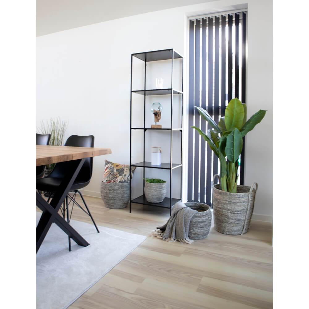 Vita Reol - Sort (5 hylder) - Hofstra & Wagner