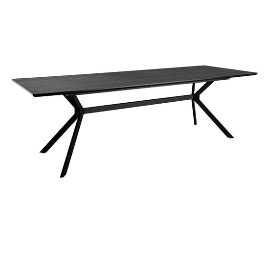 Muno Esstisch – Schwarz – 240 cm