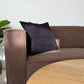 Balu Sofa mit Polsterhocker - Brauner Cord