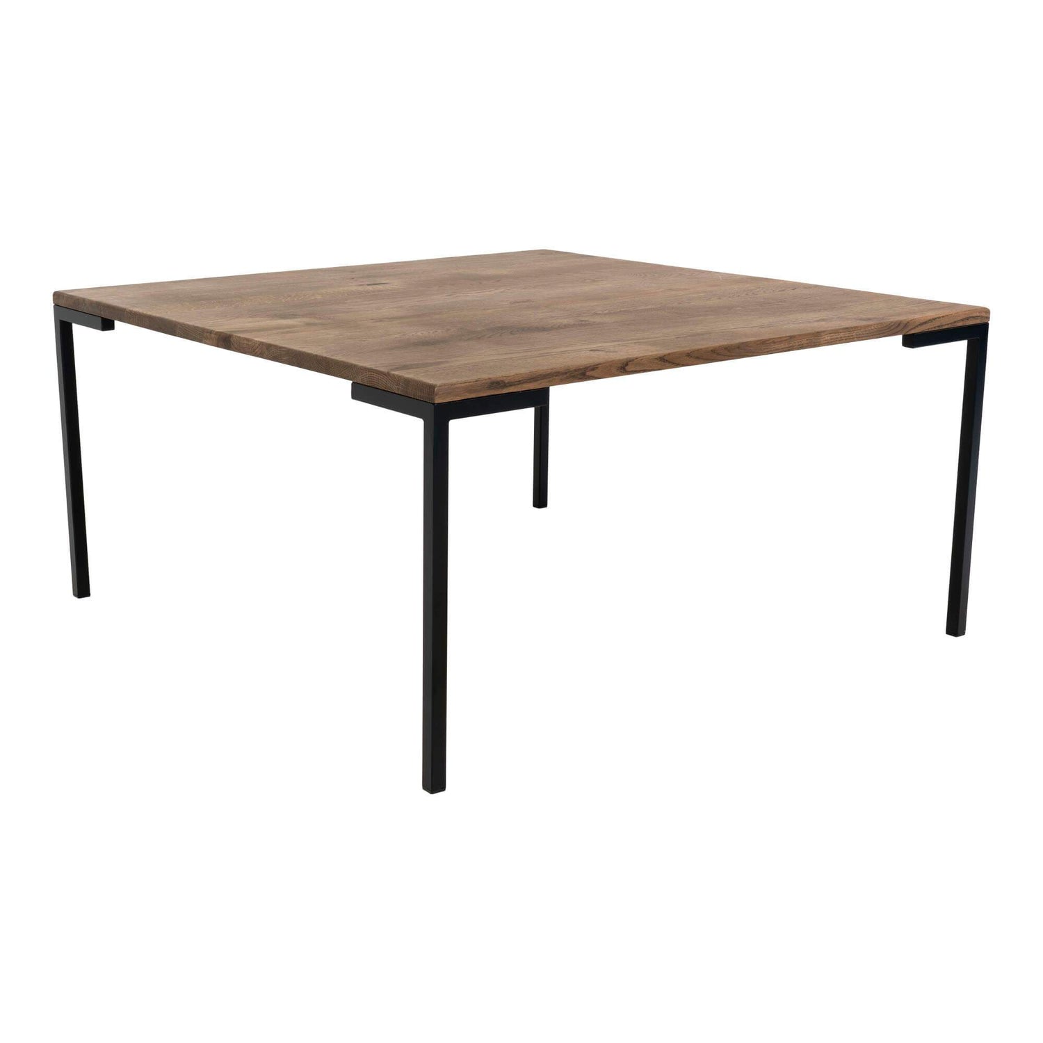 Lugano Sofabord - Smoked eg (90x90 cm) - Hofstra & Wagner