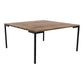 Lugano Sofabord - Smoked eg (90x90 cm) - Hofstra & Wagner