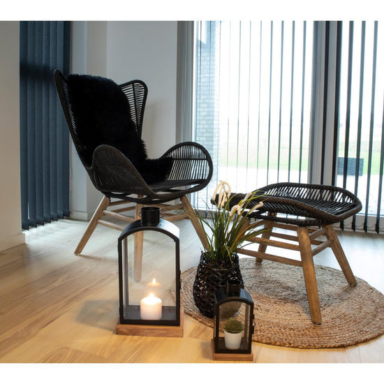 New Zealandsk Lammeskind - Sort - Hofstra & Wagner